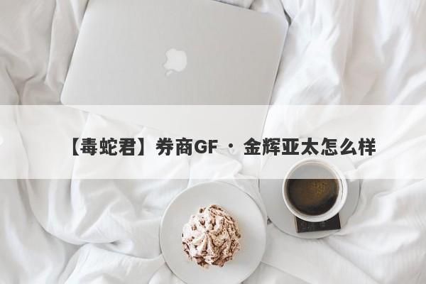 【毒蛇君】券商GF · 金辉亚太怎么样
