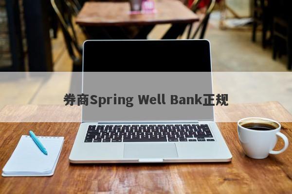 券商Spring Well Bank正规