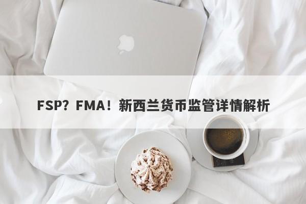 FSP？FMA！新西兰货币监管详情解析