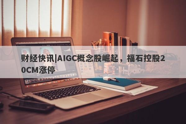 财经快讯|AIGC概念股崛起，福石控股20CM涨停