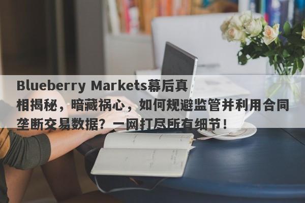 Blueberry Markets幕后真相揭秘，暗藏祸心，如何规避监管并利用合同垄断交易数据？一网打尽所有细节！