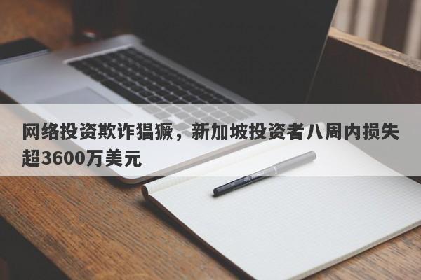 网络投资欺诈猖獗，新加坡投资者八周内损失超3600万美元