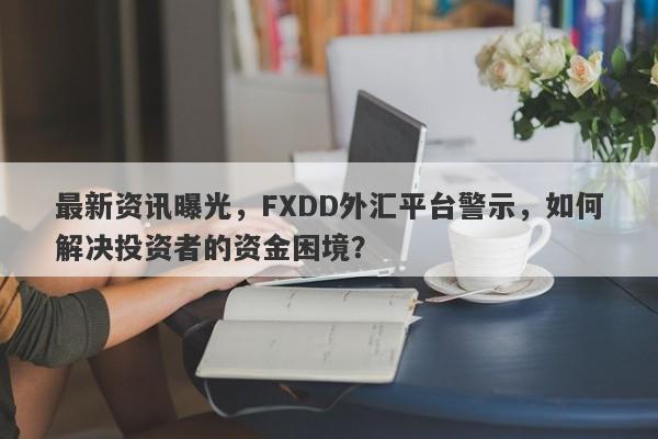 最新资讯曝光，FXDD外汇平台警示，如何解决投资者的资金困境？