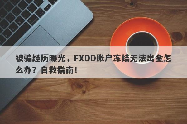 被骗经历曝光，FXDD账户冻结无法出金怎么办？自救指南！