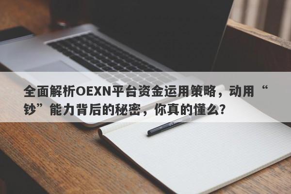 全面解析OEXN平台资金运用策略，动用“钞”能力背后的秘密，你真的懂么？