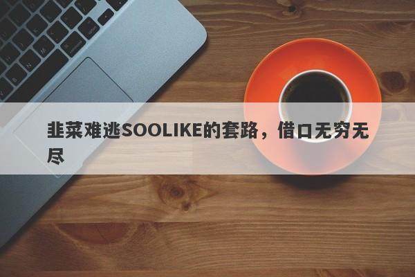 韭菜难逃SOOLIKE的套路，借口无穷无尽