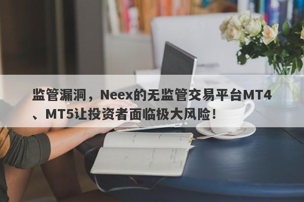 监管漏洞，Neex的无监管交易平台MT4、MT5让投资者面临极大风险！