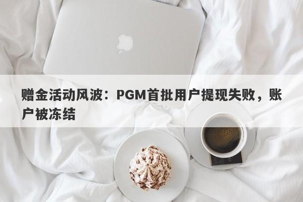 赠金活动风波：PGM首批用户提现失败，账户被冻结