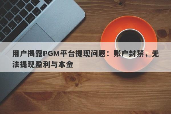 用户揭露PGM平台提现问题：账户封禁，无法提现盈利与本金