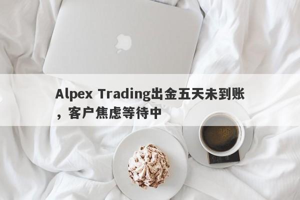 Alpex Trading出金五天未到账，客户焦虑等待中