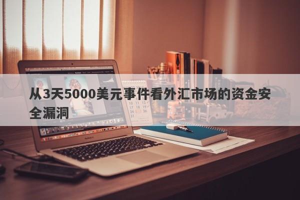 从3天5000美元事件看外汇市场的资金安全漏洞