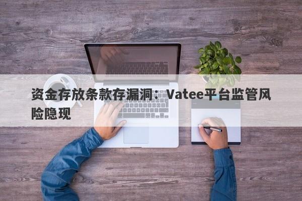 资金存放条款存漏洞：Vatee平台监管风险隐现